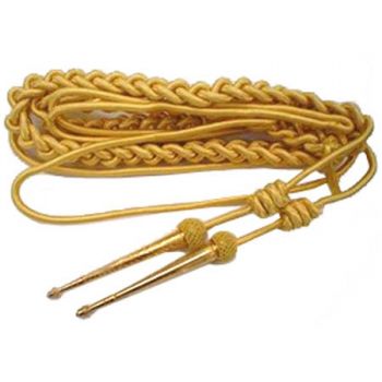 Military Uniform Golden Braided Aiguillette