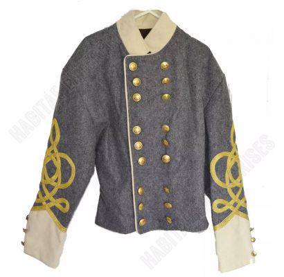 US American Civil War Confederate Generals Shell Jacket