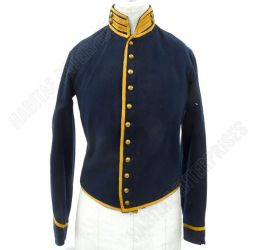 Civil War Union Cavalry Shell Navy Blue Union Army Wool Jacket