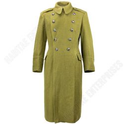 Romanian Military Wool Long Coat