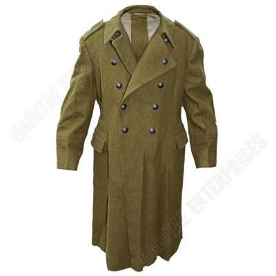 Romanian Military Wool Trench Coat