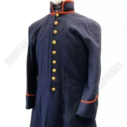 Civil War Union Army Dark Blue Wool Heavy Artillery RED Frock Coat