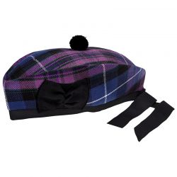 Scottish Piper Hat 100% Wool Glengarry Hat