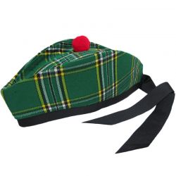Irish Tartan Glengarry, Kilt Hat