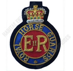 Royal Horse Guards Hand Embroidered Badge