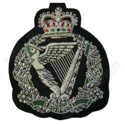 Royal Irish Regiment Wire Embroidered Bullion Blazer Badge - British Army