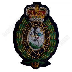 Fusiliers Wire Embroidered Bullion Blazer Badge - British Army Military