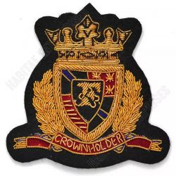 Custom Crown Holder Bullion Badge