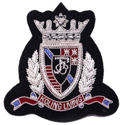 Koling Living Bullion Wire Embroidered Badge