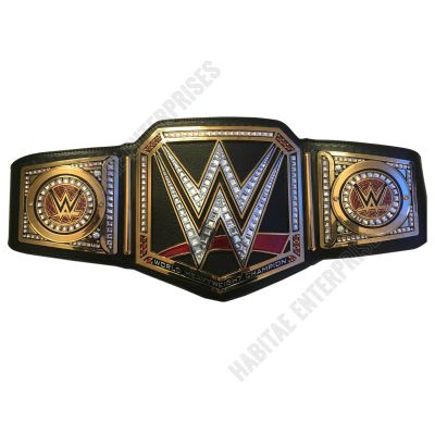 WWE World Heavyweight Championship Commemorative Title Belt SIGNED