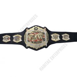 CZW World Combat Zone Wrestling Championship Belt 2mm Zinc