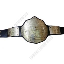 WWF WCW Big Gold Championship Wrestling Belt in Brass Plates