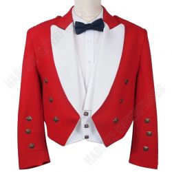 Red Prince Charlie Jackets And Vest