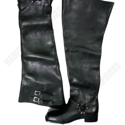 Custom Knee Flap Civil War Boots