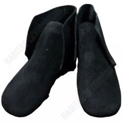 WW1 Brogans Original Black Leather Civil War Shoes Boots