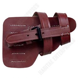 P08 Luger Paratrooper Holster - Brown Leather