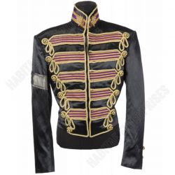 Michael Jackson Black Military Hussar Jacket