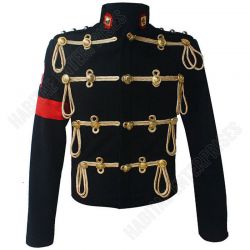 Michael Jackson Military Style Wool Hussat Jacket