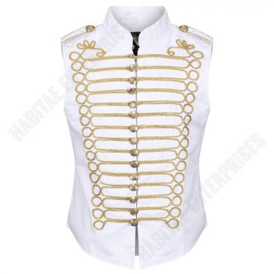 Men's Military Hussar Sleeveless Vest Jacket