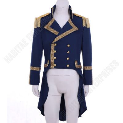 18th Century Mens Medieval Colonial Tuxedo Hamilton Coat