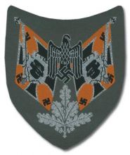 Bevo Army Standard Bearer Shields, Orange