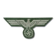 German WWII Uniform BeVo Breast Eagle - Army EM
