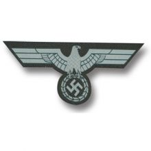 German WWII Uniform BeVo Breast Eagle - Army EM M1936