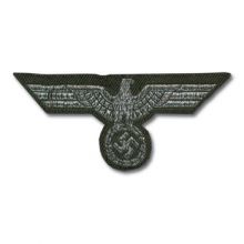 German WWII Uniform BeVo Breast Eagle - Army NCO