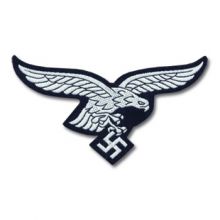 German WWII Uniform BeVo Breast Eagle - Luftwaffe EM