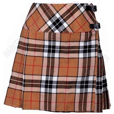 Ladies Thomson Camel Tartan