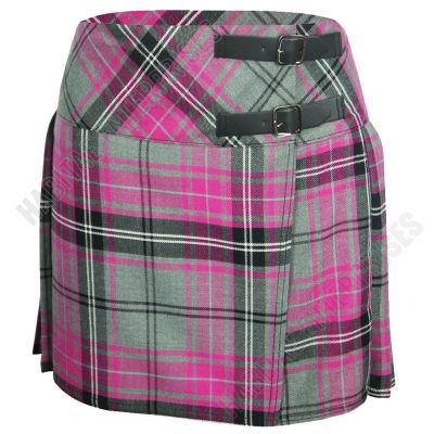 Girls Kids Tartan Pleated Billie Kilt Skirt