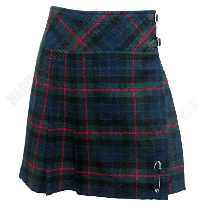 Ladies Gunn Tartan Short Kilt