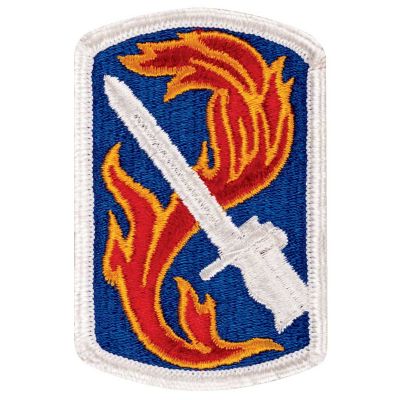 198th Infantry Brigade Patch