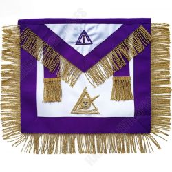 Masonic Council Past Illustrious Master Apron Hand Embroidered