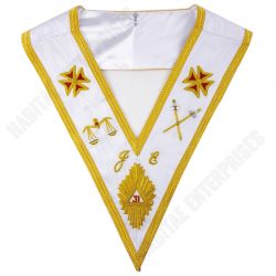 Australian Constitution Degree Collar Hand Embroidery