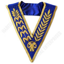 Blue Lodge Wheat Masonic Collar