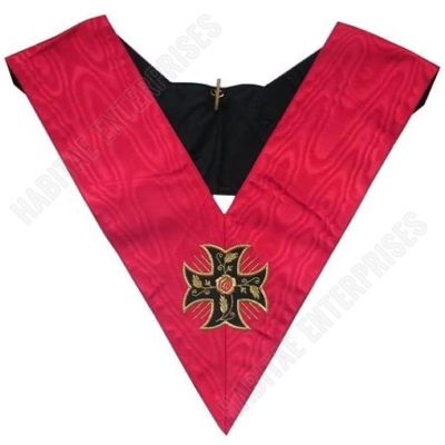 18th Degree Scottish Rite Collar Pink Moire