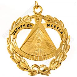 Deputy Grand Master Grand Lodge Masonic Officer Jewel