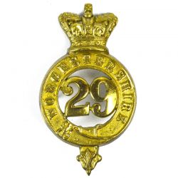 29th Regiment of Foot Glengarry Metal Badge