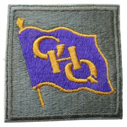 WWII US Army Patch GHQ Southwest Pacific Blue Purple Variation 1946