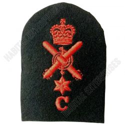 Royal Navy Torpedo Handler Badge Patch embroidered