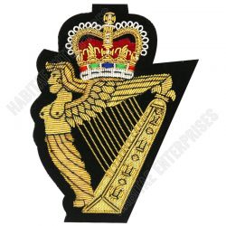 Royal Irish Rangers British Army Embroidered Blazer Badge