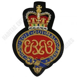 Grenadier Guards Cypher, British Army Embroidered Blazer badge