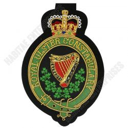 Royal Ulster Constabulary RUC Embroidered Blazer Badge