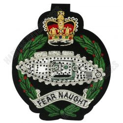 Royal Tank Regiment, British Army Embroidered Blazer badge
