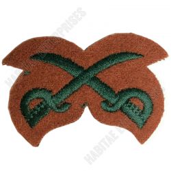 British Army PTI Physical Training Instructor Cloth Badge green thread