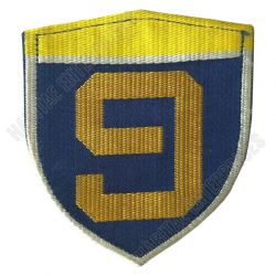WW2 Imperial Japanese Army 9th division artillery Badge Patch