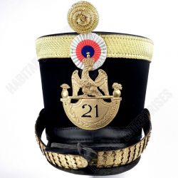 Shako Hat for infantry officer, 21 th reg of line