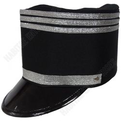 Dress-Up-America Black Marching Band Hat