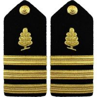 Navy Male Hard Shoulder Board - Medical Service